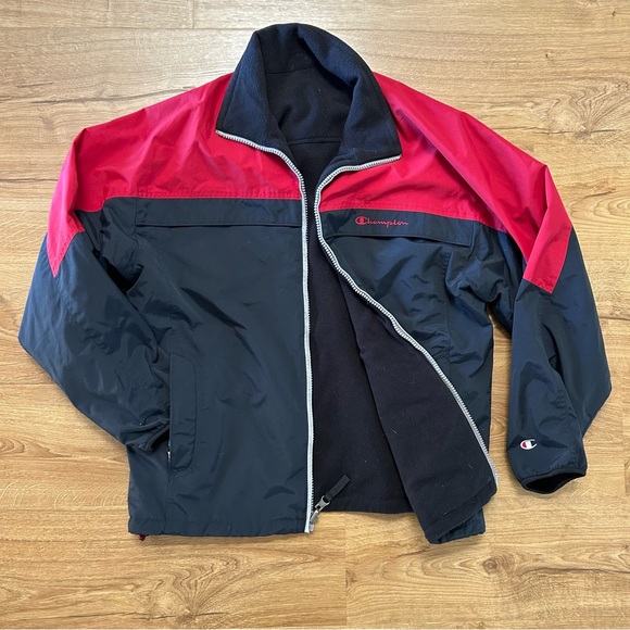 Champion Reversible Men's Jacket sz L - Picture 1 of 9